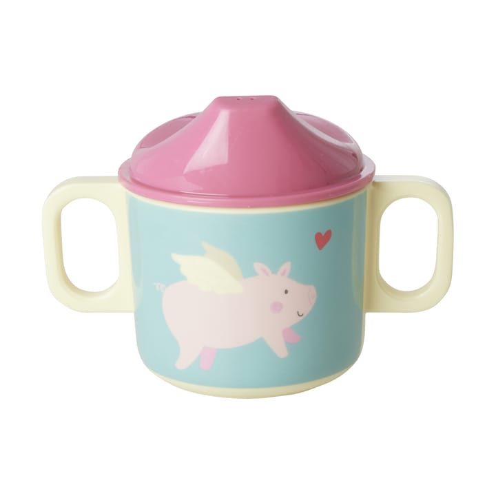 Rice Kinderbecher mit zwei Griffen 20cl - Flying pig - RICE