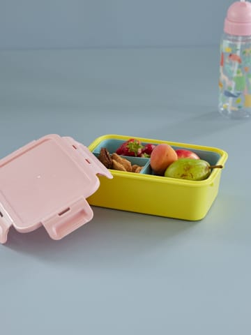 Rice Lunchbox mit 3 Fächern - Soft yellow - RICE