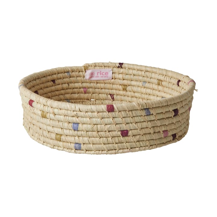 Rice Raffia runder Aufbewahrungskorb small - Natural - RICE