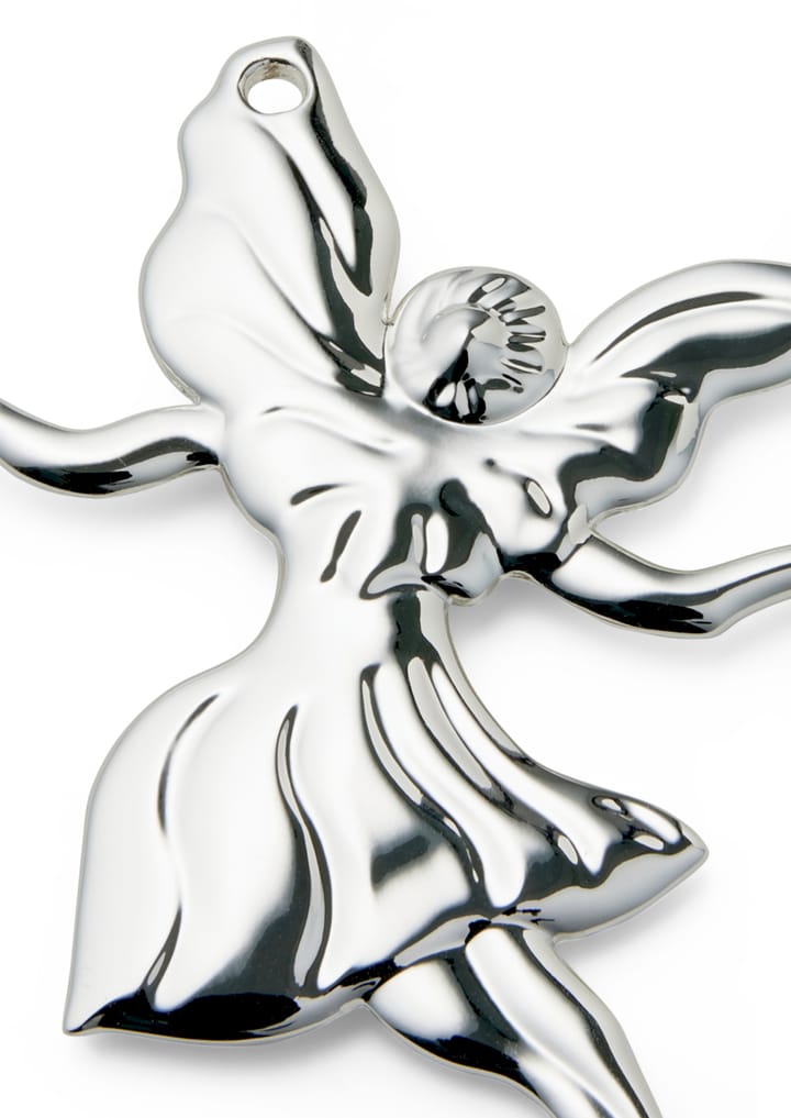 Dancing angel Weihnachtsanhänger 7 cm - Versilbert - Rosendahl