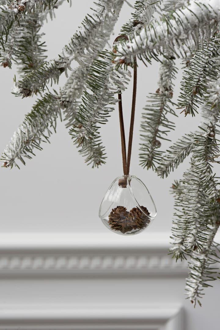 Forest tales Korb Weihnachtsanhänger 6cm - Klar - Rosendahl