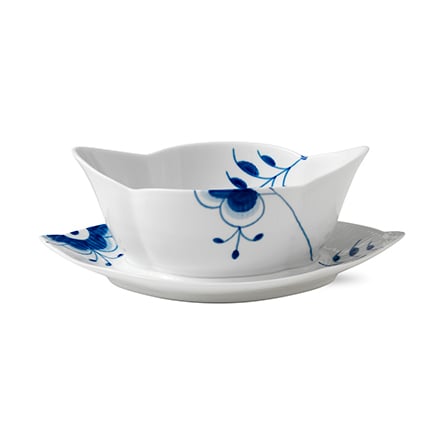 Royal Copenhagen Blue Fluted Mega Sauciere 55cl