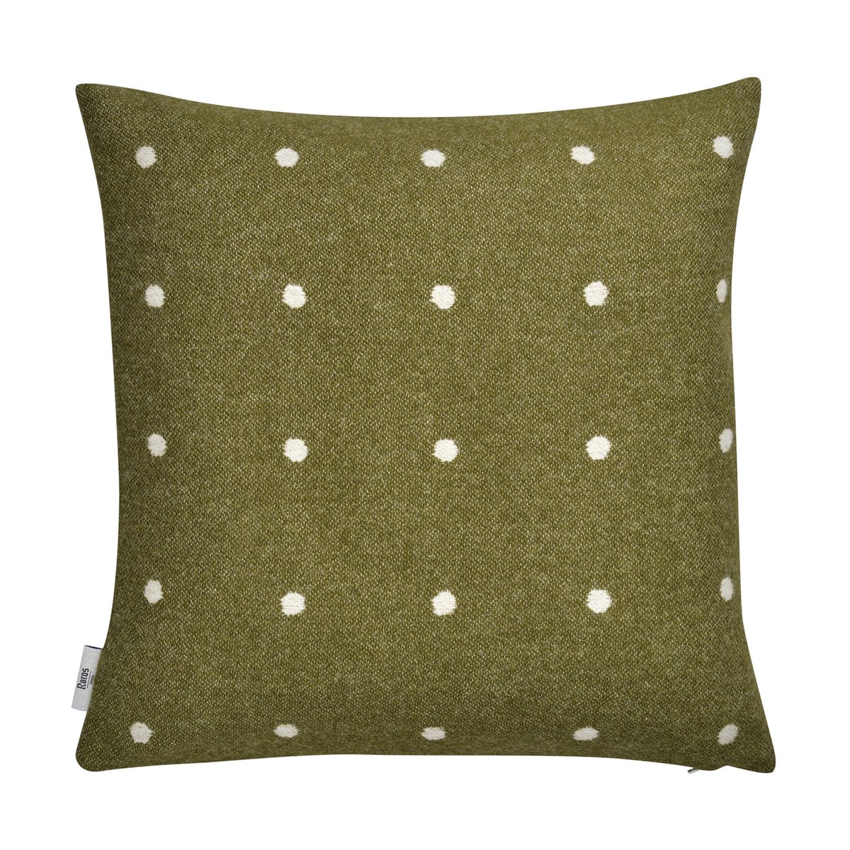 Røros Tweed Pastille Kissen 50x50 cm Green moss