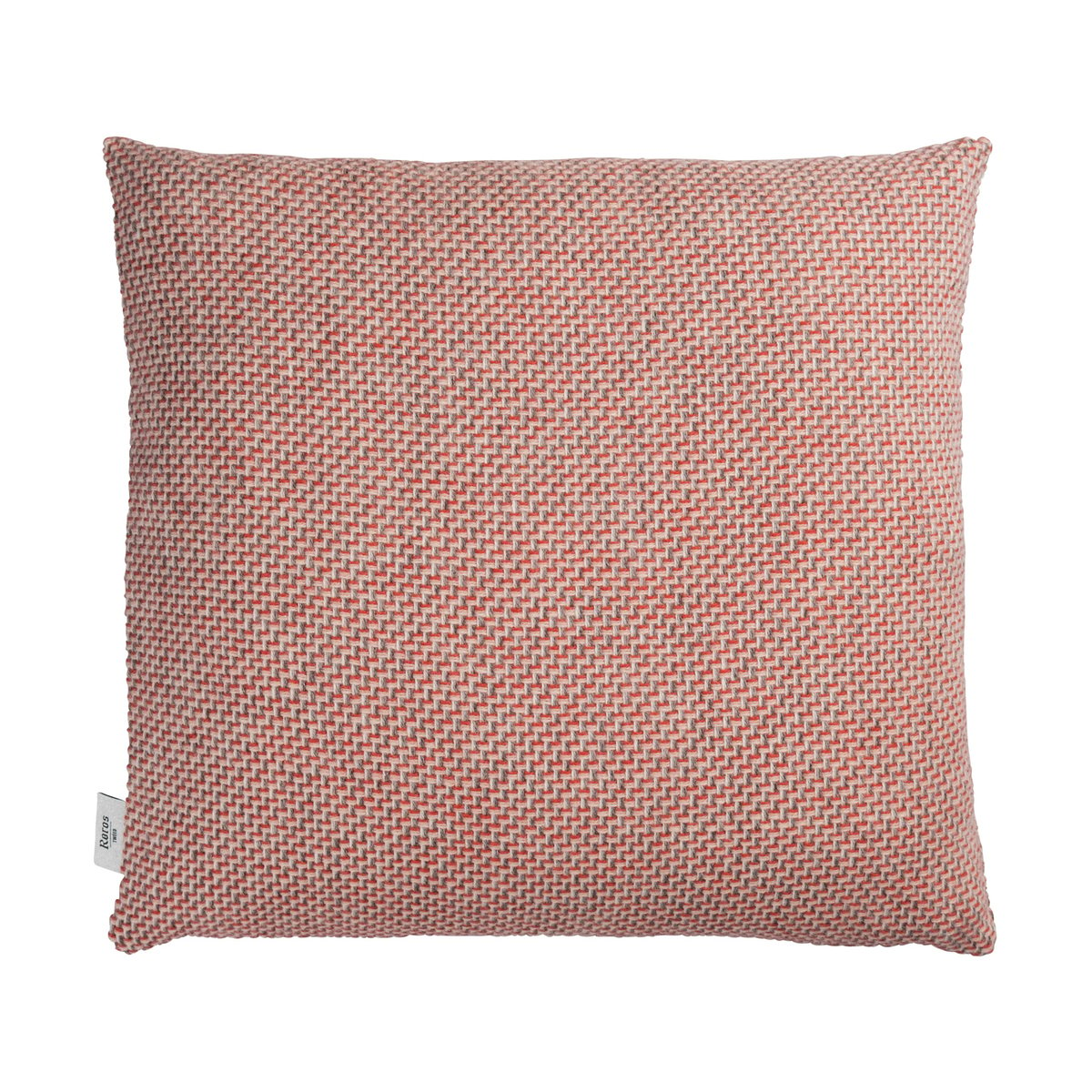 Røros Tweed Una Kissen 50x50 cm Light red