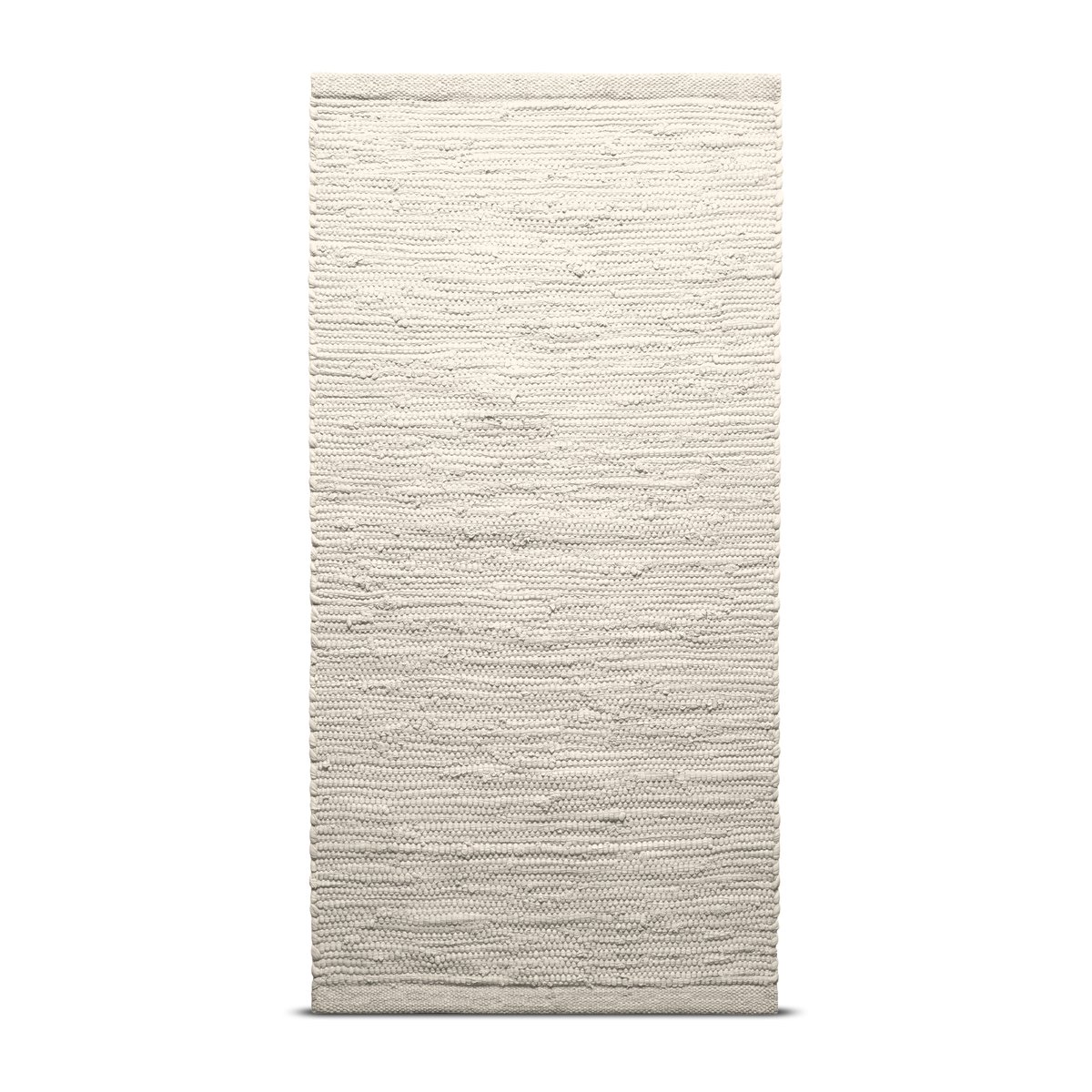 Rug Solid Cotton Teppich 140 x 200cm Desert white (weiß)