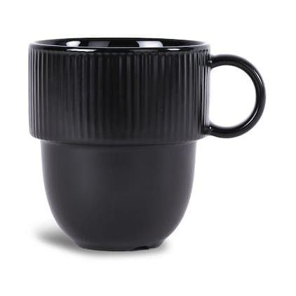 Inka-Tasse mit Henkel 27 cl - Schwarz - Sagaform