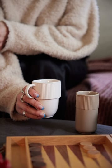 Inka-Tasse mit Henkel 27 cl - Weiß - Sagaform