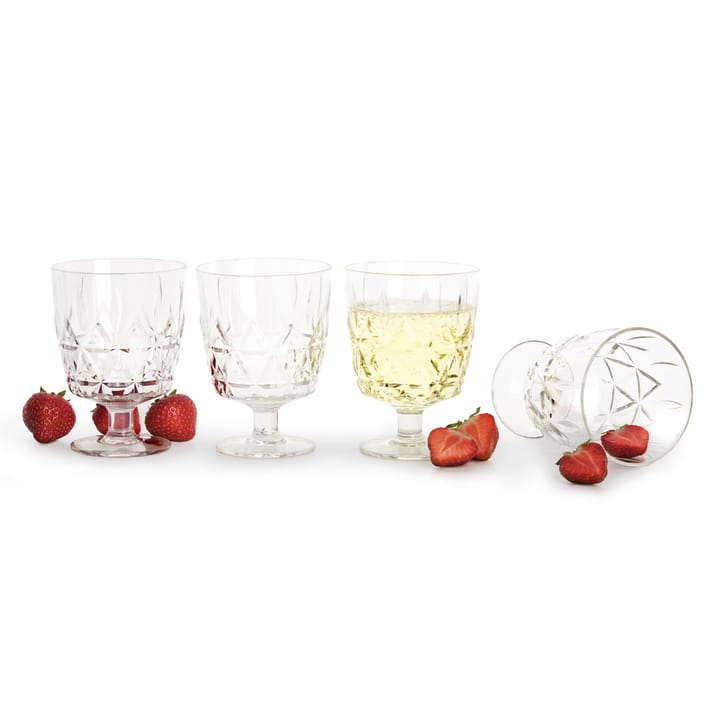 Picknick Juni Glas 4er Pack - 30cl - Sagaform