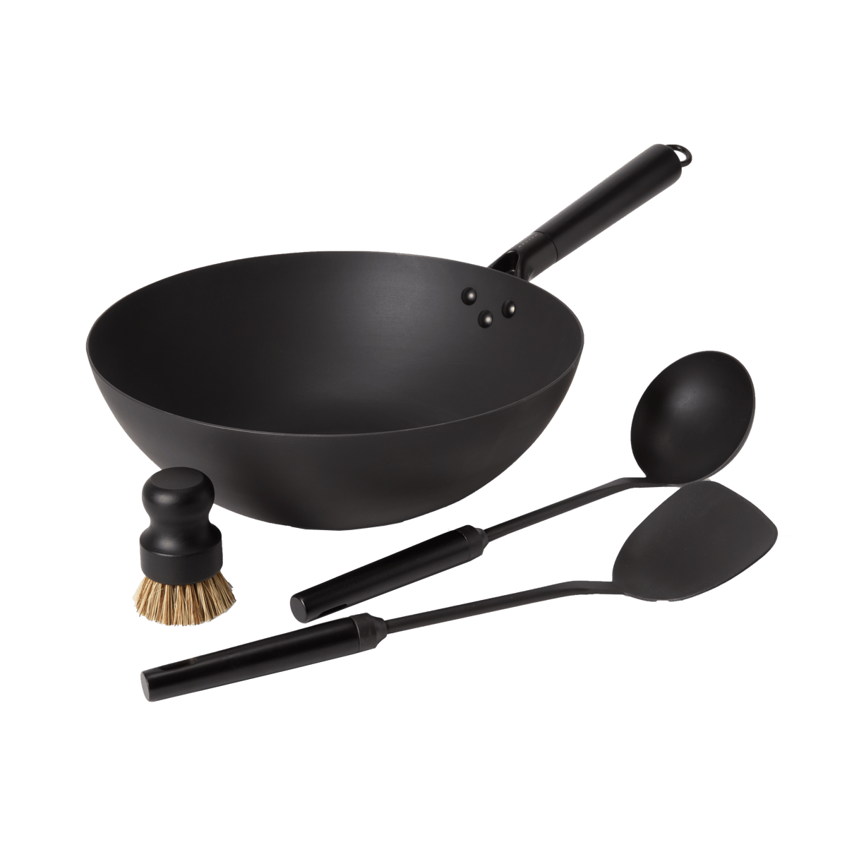 Satake Satake Wok-Set Kohlenstoffstahl 57 cm