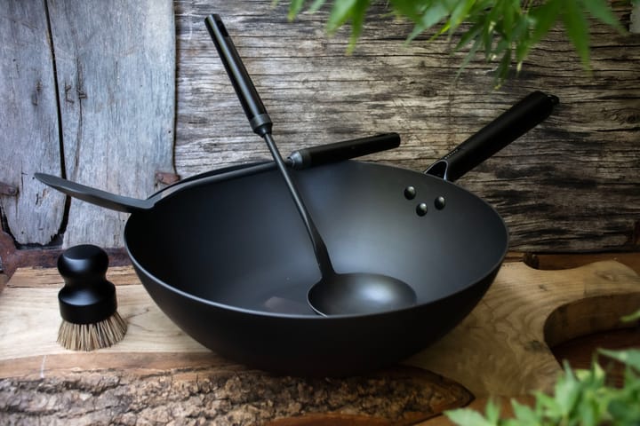 Satake Wok-Set Kohlenstoffstahl, 57 cm Satake