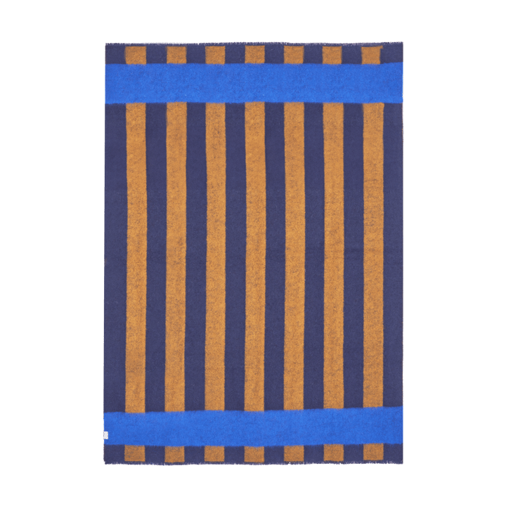 Aisles Wolldecke 130x180 cm - Blau - Scandi Living