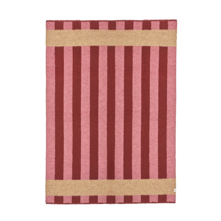 Aisles Wolldecke 130x180 cm - Rot - Scandi Living