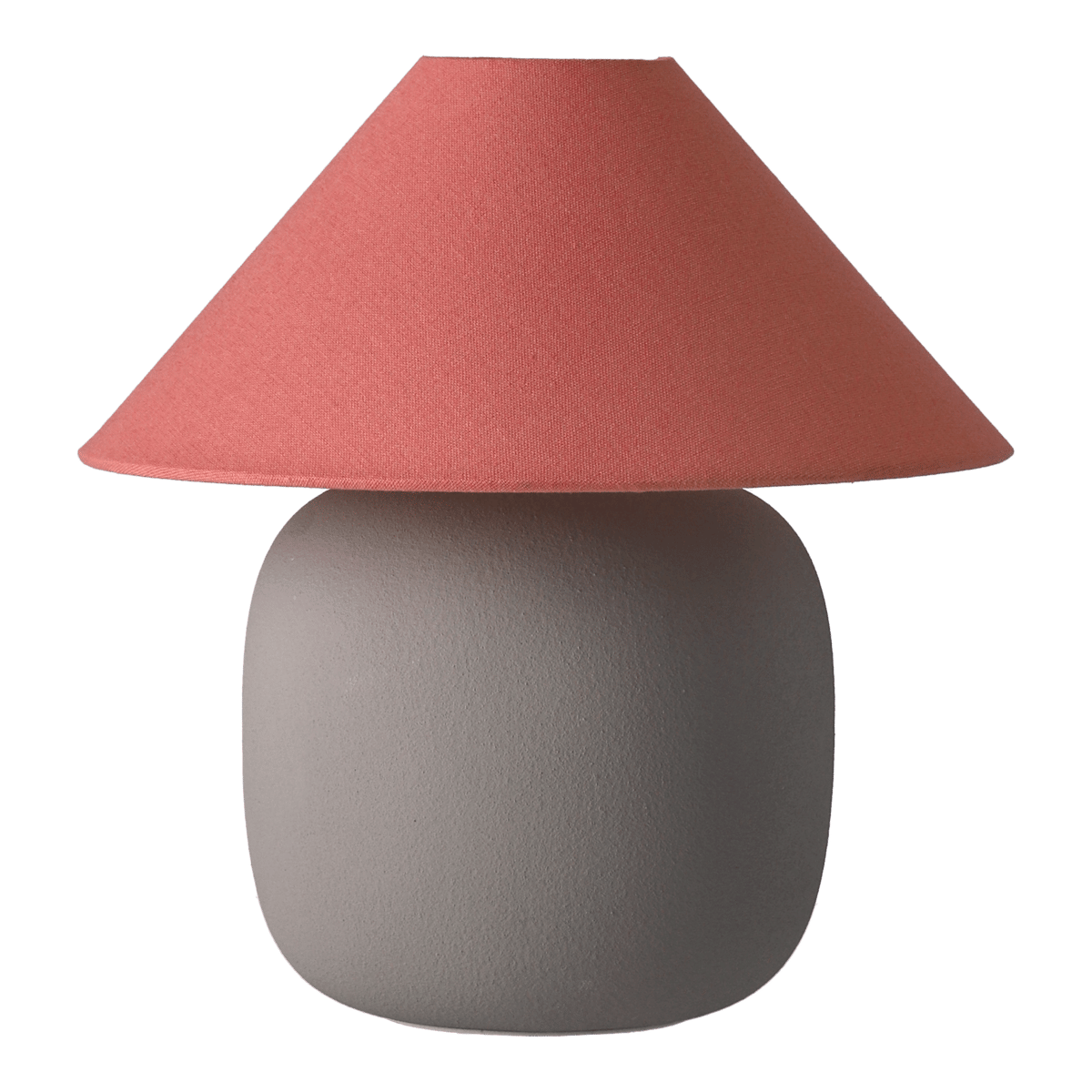 Scandi Living Boulder Tischleuchte 29 cm grey-peach