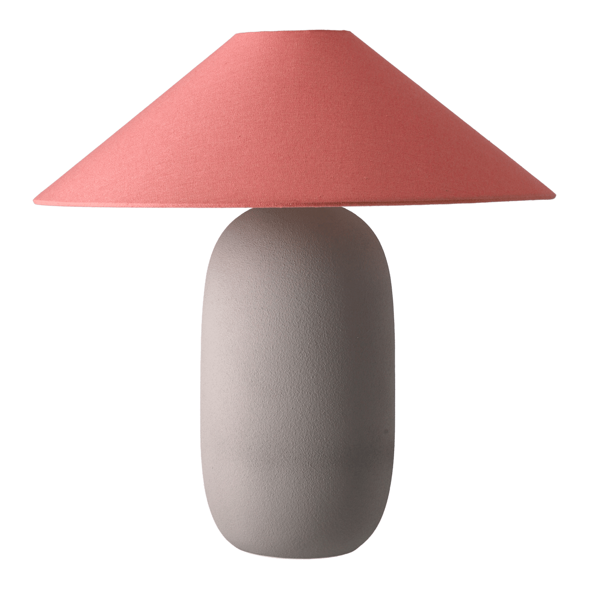 Scandi Living Boulder Tischleuchte 48 cm grey-peach