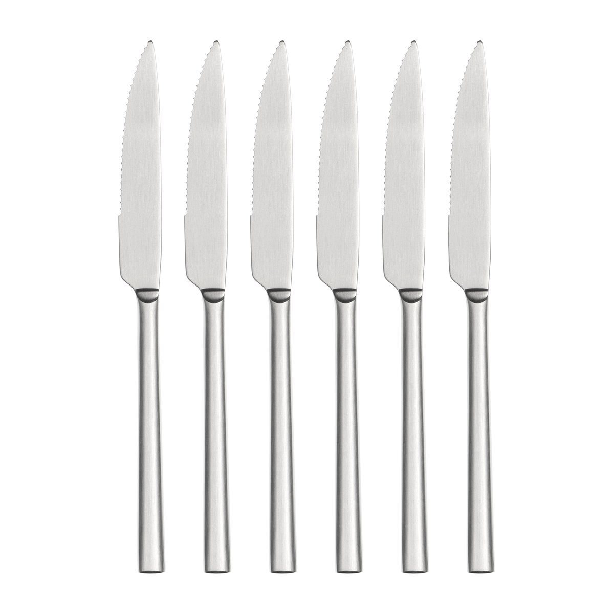 Scandi Living Coast Grillmesser 6er Pack Edelstahl