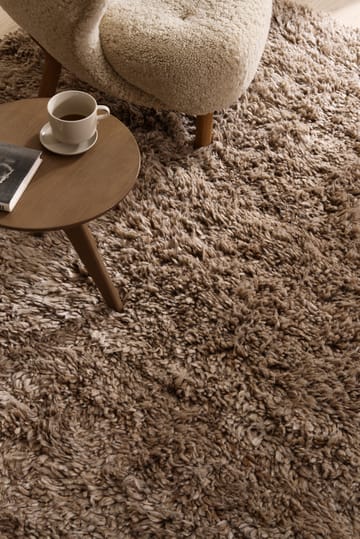 Cozy Wollteppich beige - 170x240 cm - Scandi Living