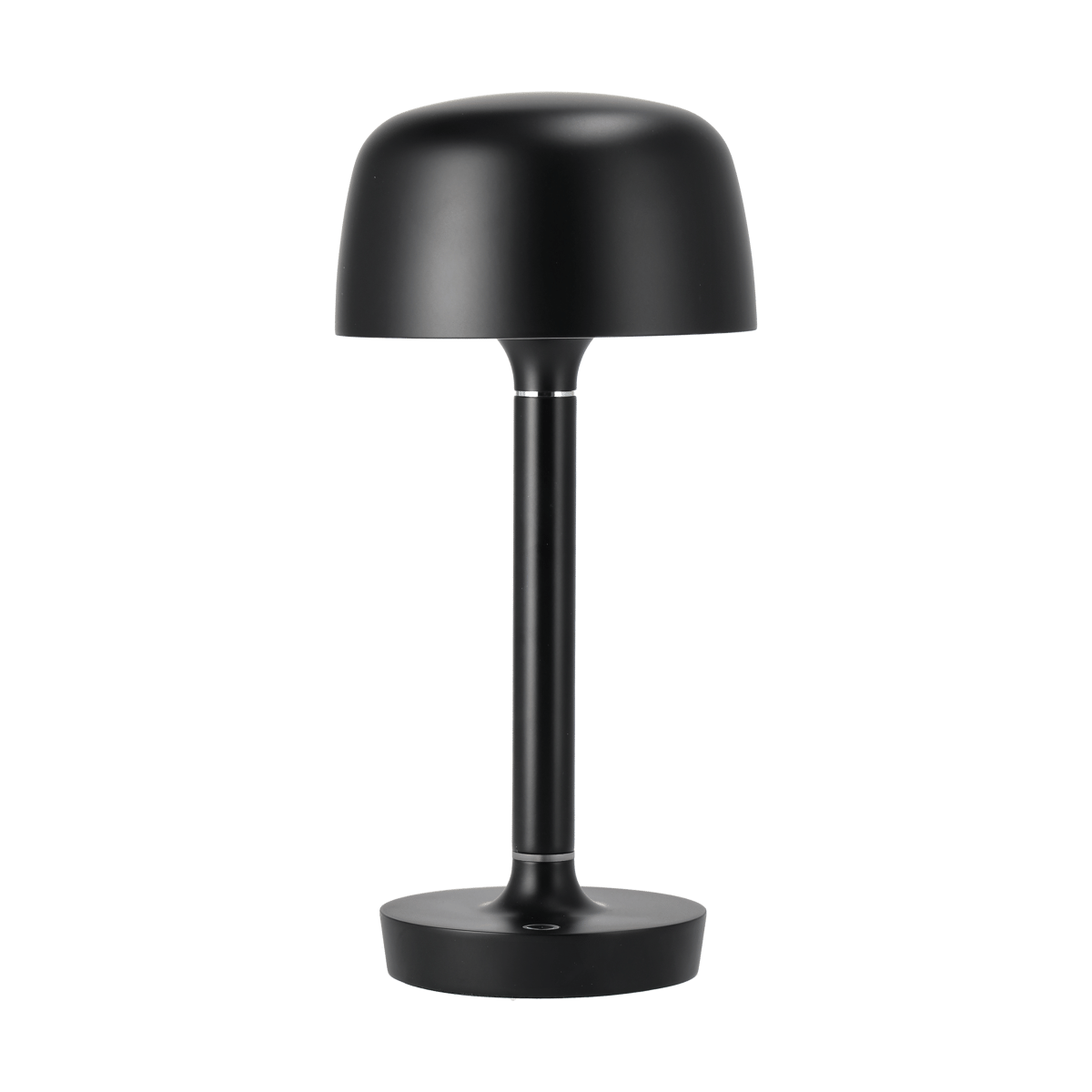 Scandi Living Halo portable Tischleuchte 25,5 cm Black