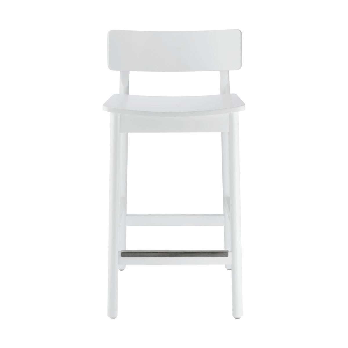 Scandi Living Horizon Barstuhl 87 cm White