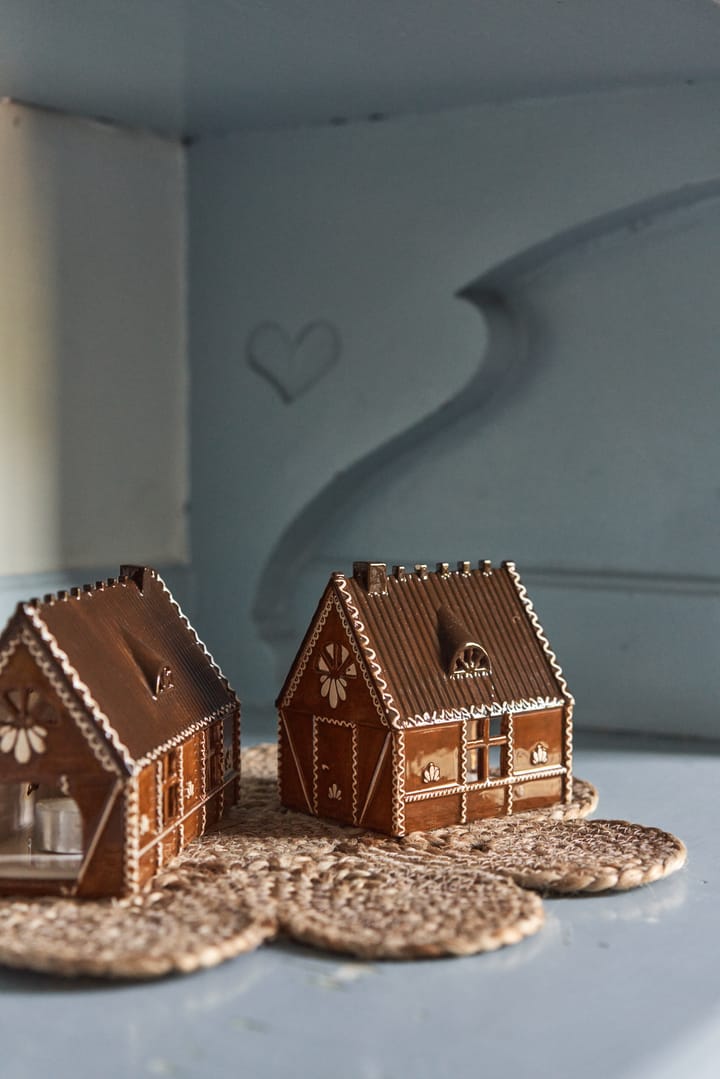 Lebkuchen-Lichthaus, 12 cm Scandi Living