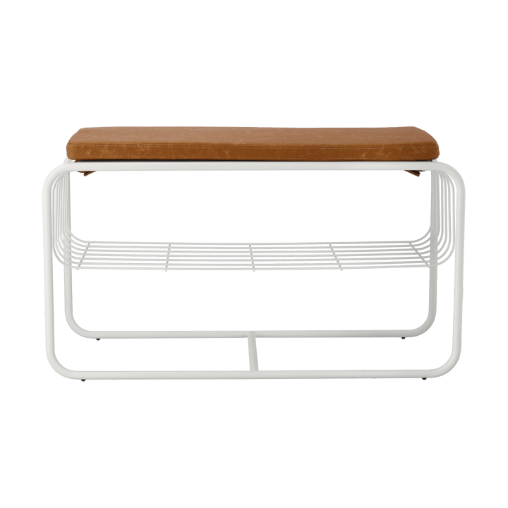 Nod Bank/Schuhablage 80x36c42 cm - White - Scandi Living