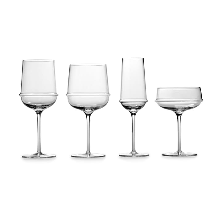 Dune Champagnerglas 28 cl 4er Pack - Clear - Serax