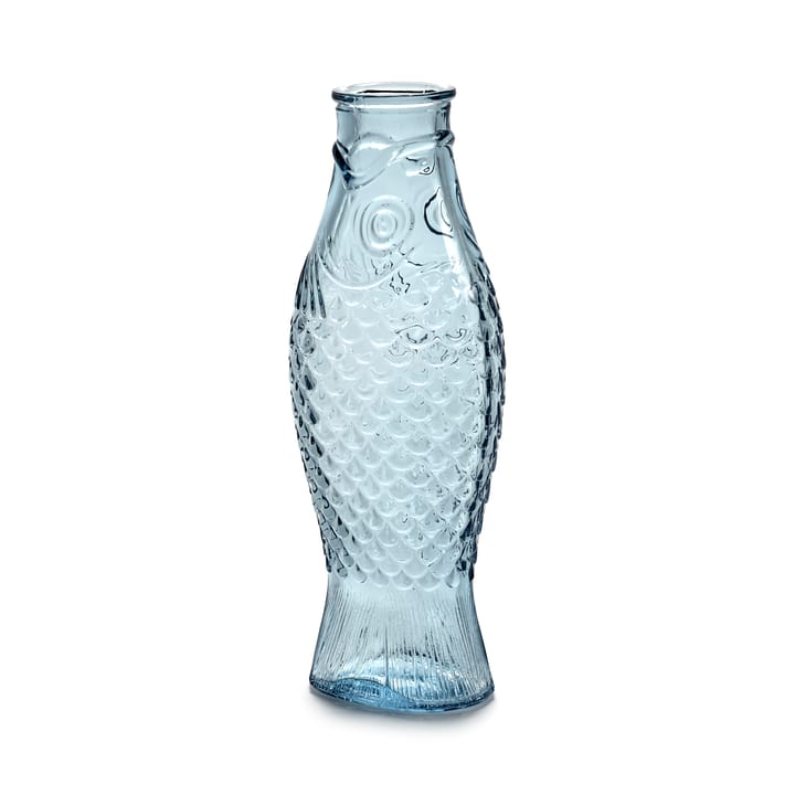 Fish & Fish Glasflasche 85 cl - Light blue - Serax