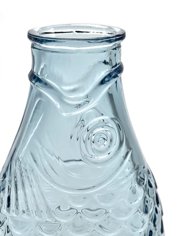 Fish & Fish Glasflasche 85 cl - Light blue - Serax