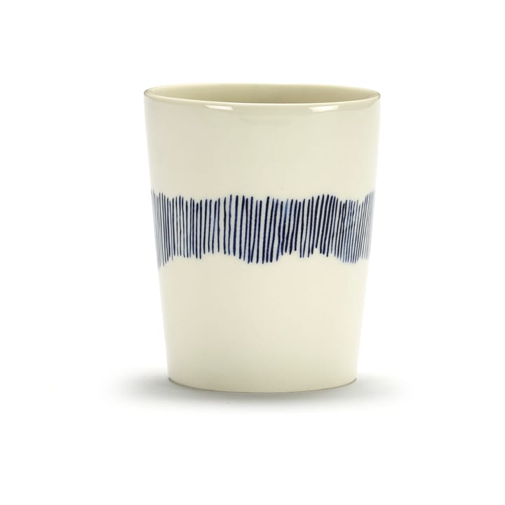 Ottolenghi Feast Teetasse 33 cl 4er Pack - White stripes-blue - Serax