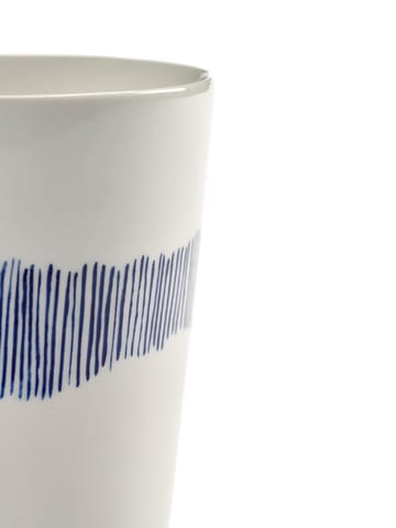 Ottolenghi Feast Teetasse 33 cl 4er Pack - White stripes-blue - Serax