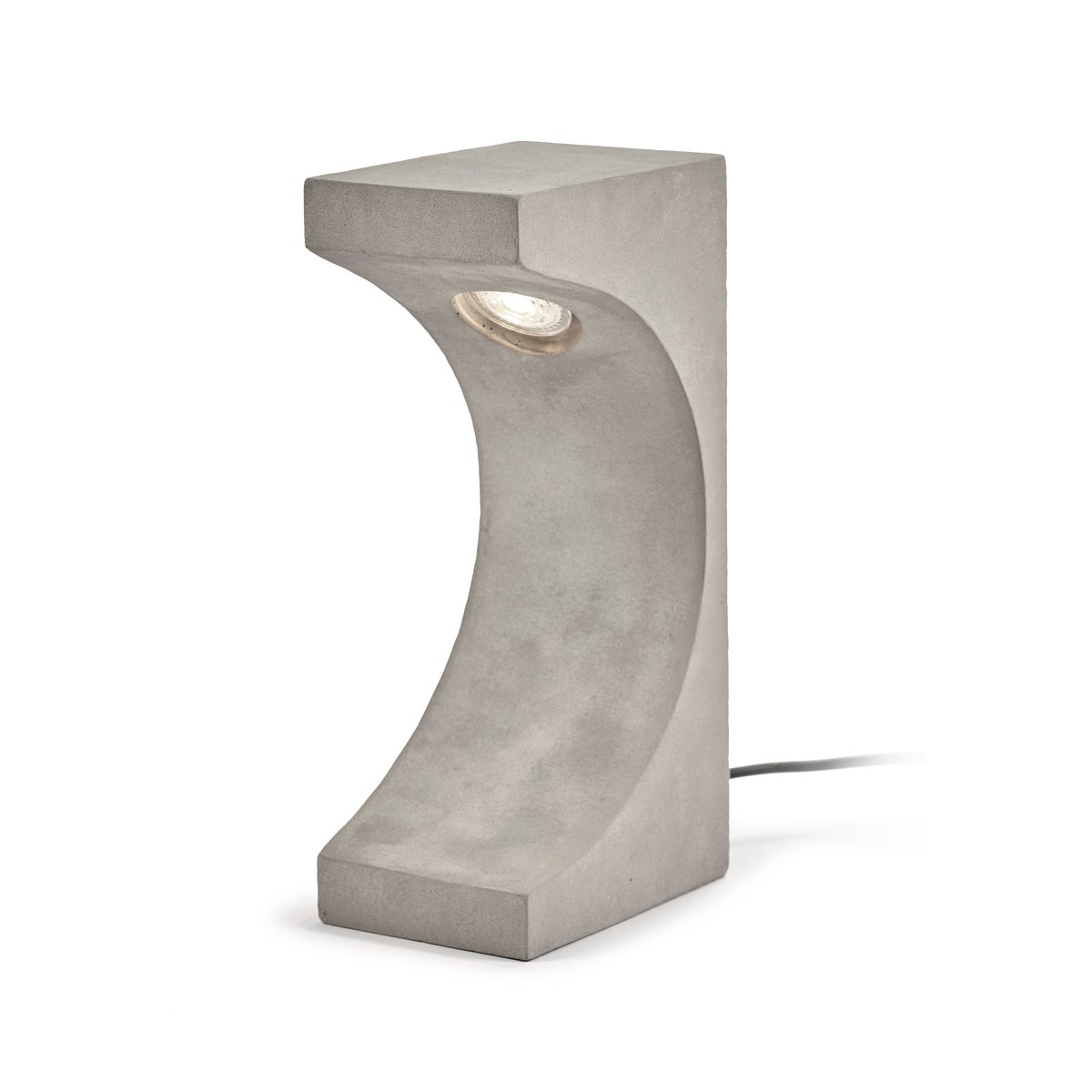 Serax Tangent Concrete Tischleuchte 33cm Grey