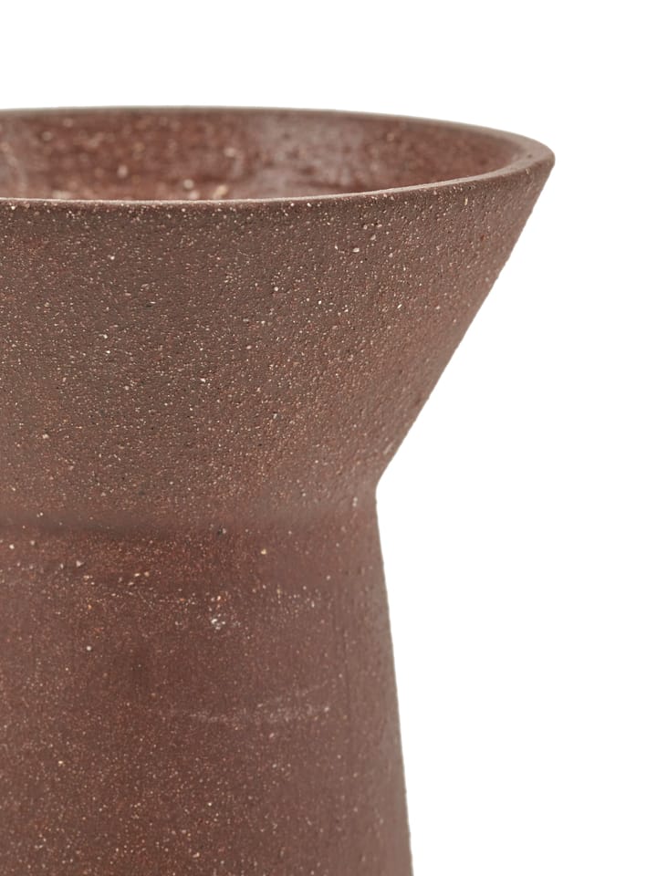 Urban 02 Vase M 21,5 cm - Red-brown - Serax