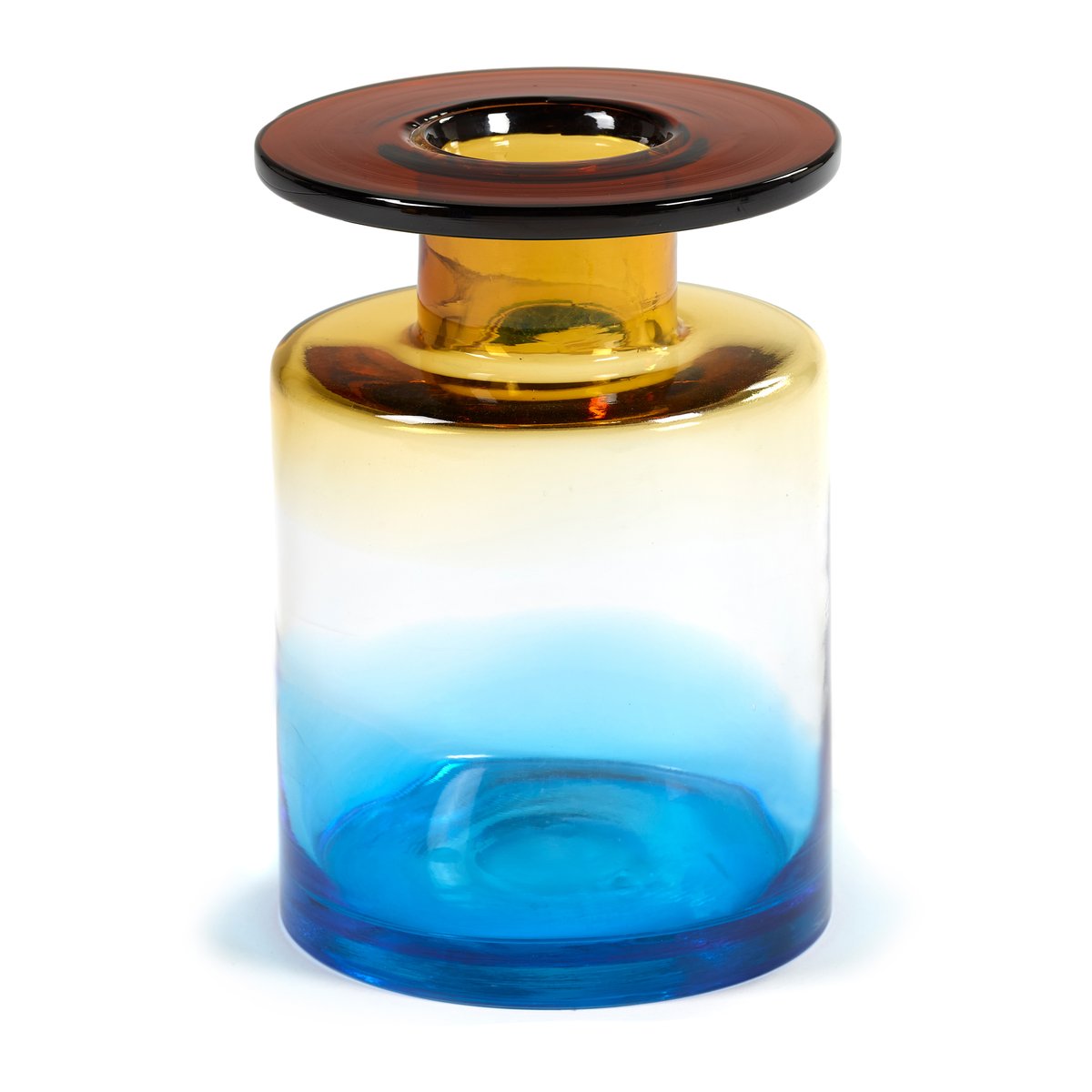 Serax Wind & Fire Vase 27cm Blue-amber