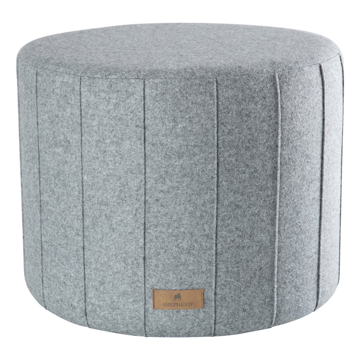 Shepherd of Sweden Shepherd Pouf Anja 40 x 50cm Granit (grau)