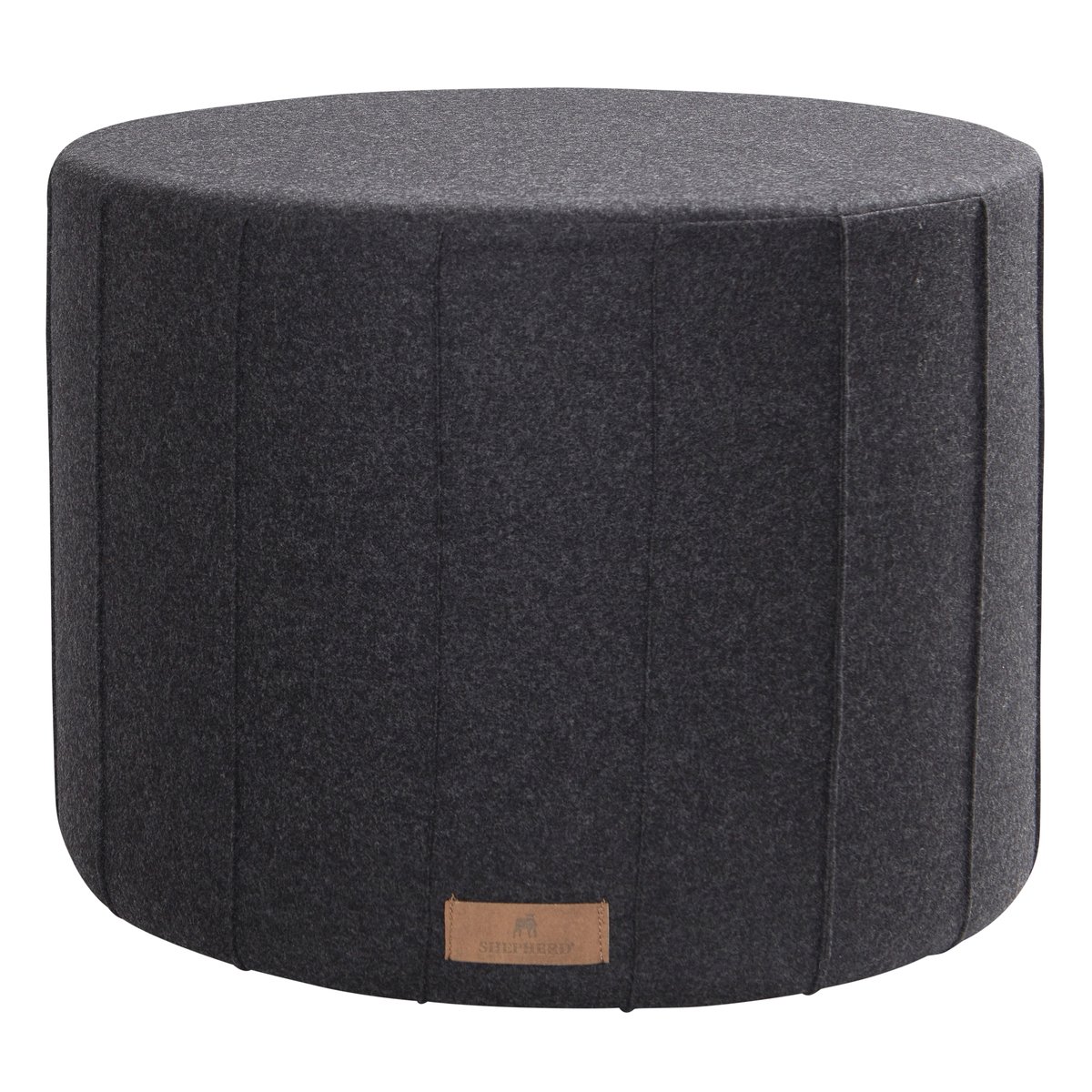 Shepherd of Sweden Shepherd Pouf Anja 40 x 50cm Schwarz