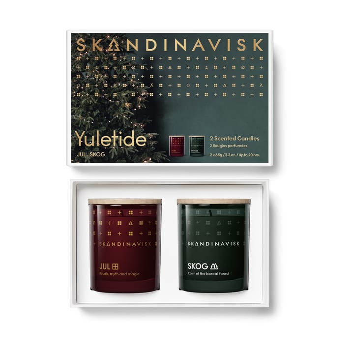 Yuletide Duftkerzen Geschenkset 2 Teile - 65 g - Skandinavisk