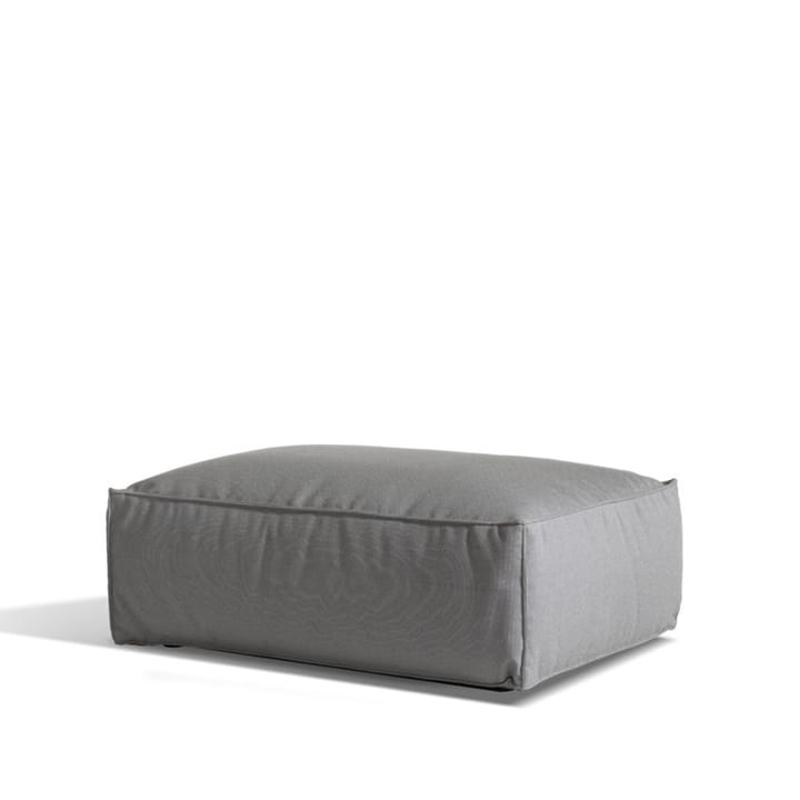 Asker Modulsofa - Sunbrella Sling taupe beige, Fußhocker - Skargaarden