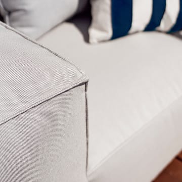 Asker Modulsofa - Sunbrella Sling taupe beige, Fußhocker - Skargaarden