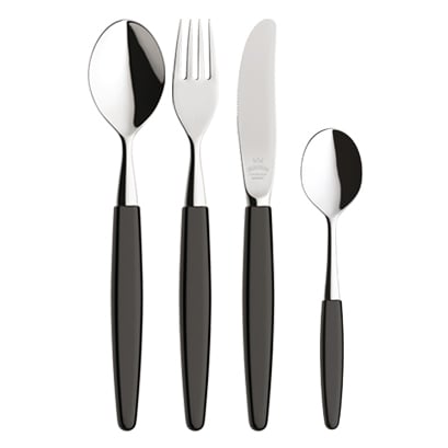 Skaugum of Norway Skaugum Geschenk-Set Besteck 4 Teile Urban Black