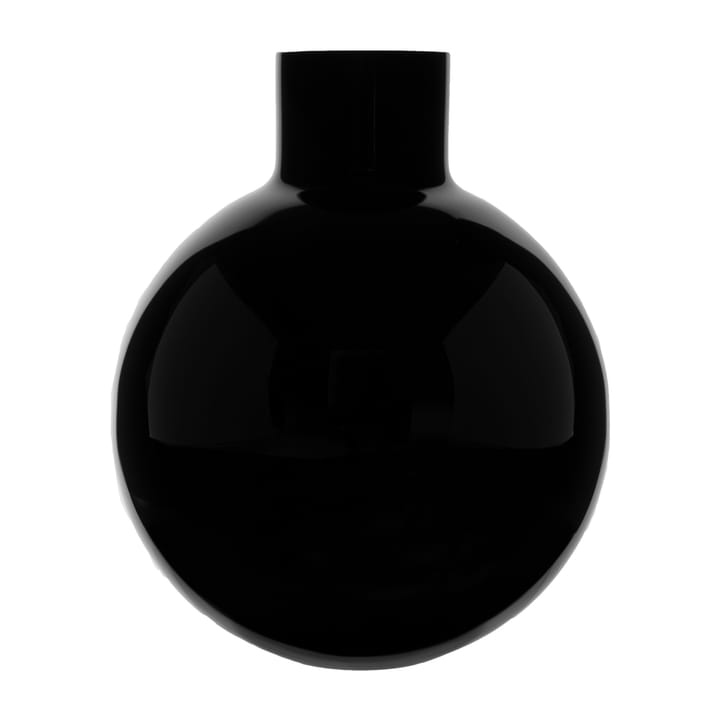 Pallo Vase - Schwarz 37 cm - Skrufs Glasbruk