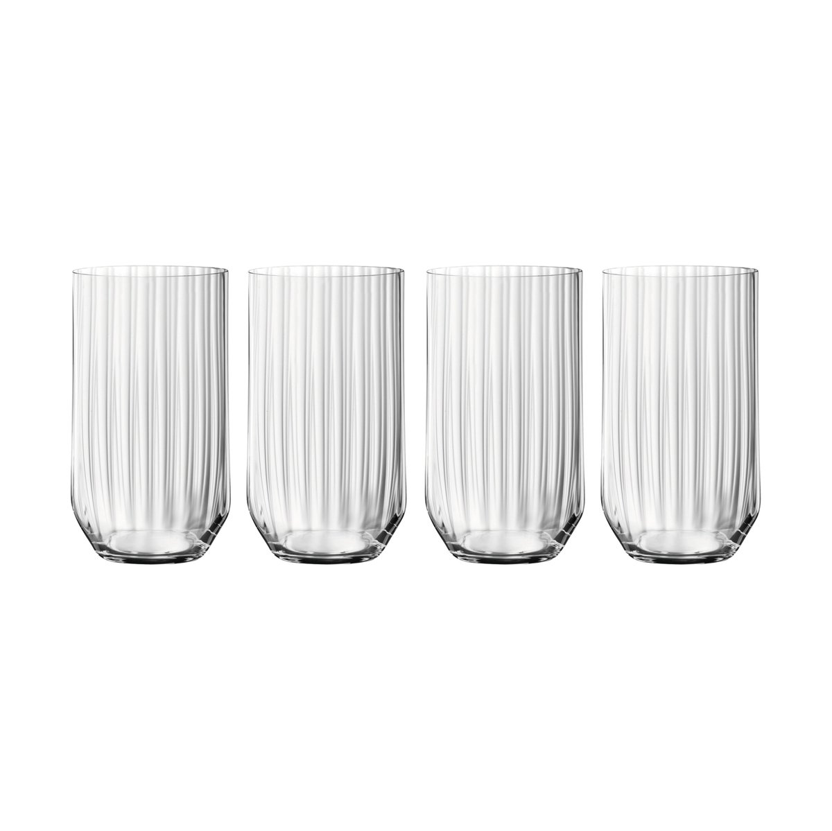 Spiegelau Linear long drink Glas 44,5 cl 4er-Pack Klar