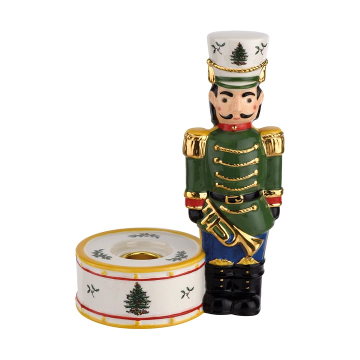 Christmas Tree Nutcracker Kerzenhalter 17,5 cm - Green - Spode