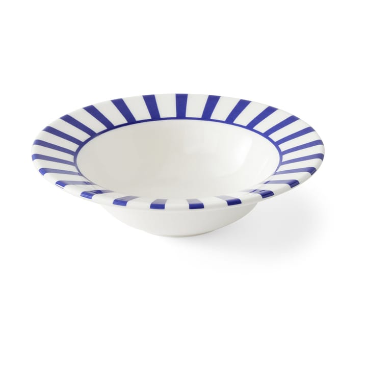 Steccato Frühstücksschale Ø19 cm - Blau-Weiß - Spode