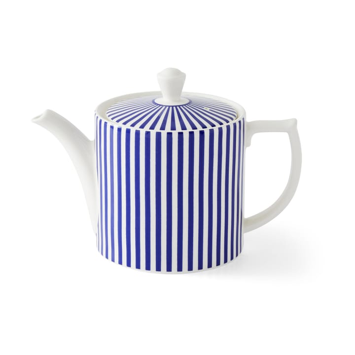 Steccato Teekanne 1,1 L - Blau-Weiß - Spode