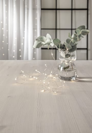 Dew Drop Lichterkette 400 cm - Silber - Star Trading