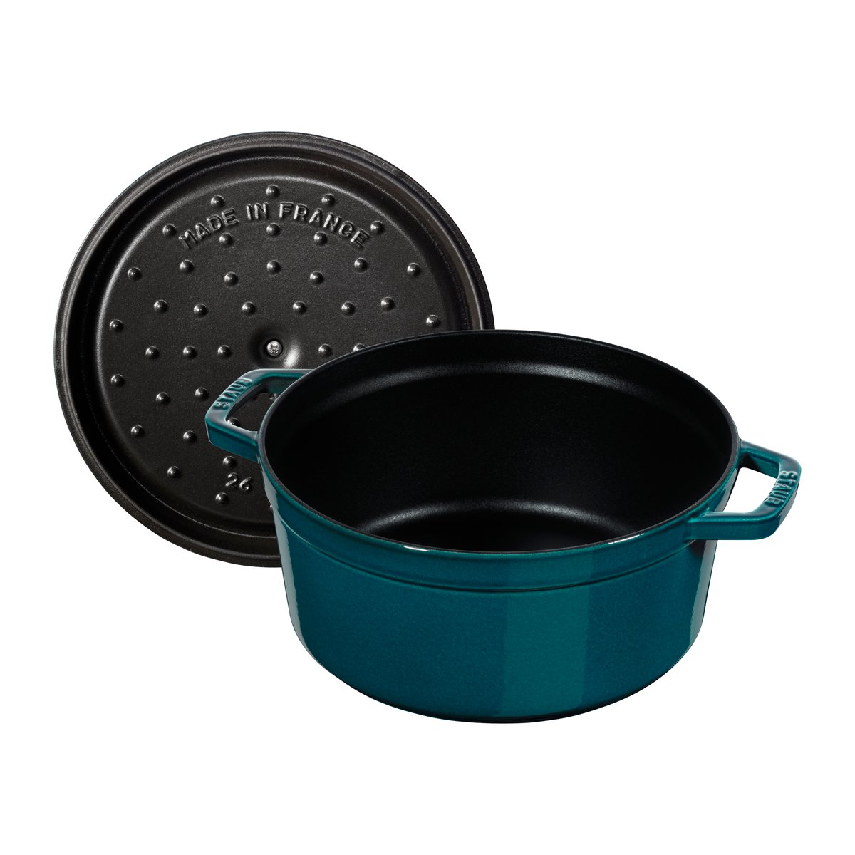 STAUB La Mer runder Topf, drei Lagen Emaille 5,2 l