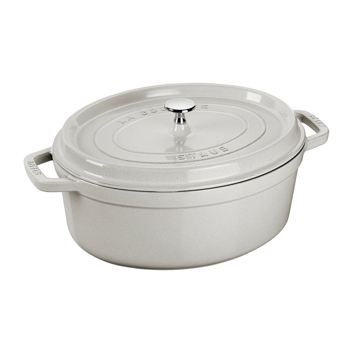 STAUB Staub White Truffle Topf oval 3,2 l