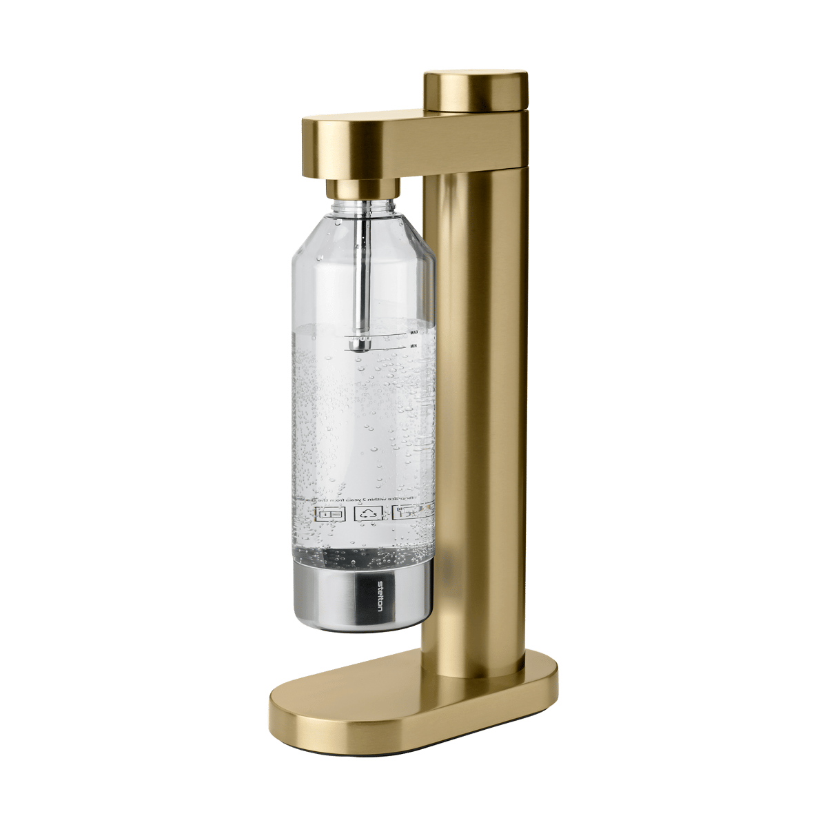 Stelton Brus Wassersprudler Brushed brass