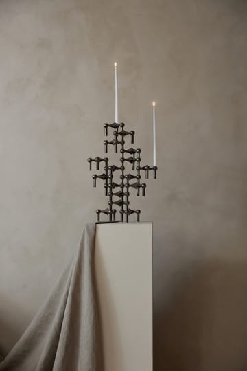 STOFF kegelförmige Kerzen von ester & erik 6er Pack - White - STOFF
