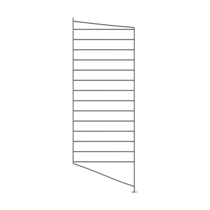 String Bodenleiter - Dunkelgrau, 85x30 cm, 1er Pack - String