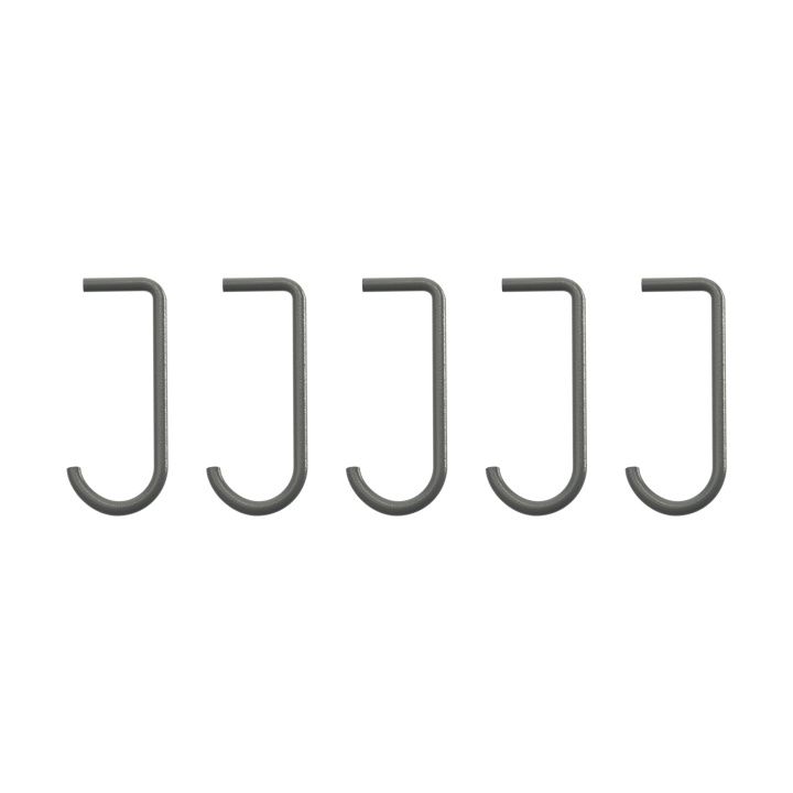 String J-Haken 5er-Pack - Dunkelgrau - String